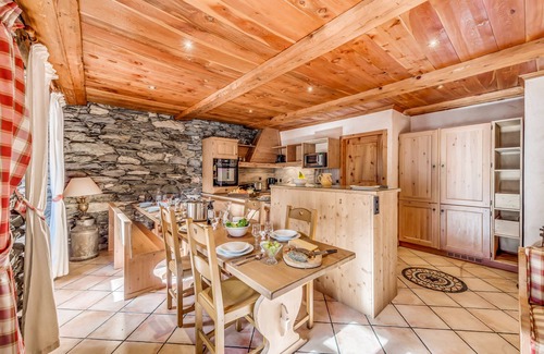 Les Brevieres Chalet De Esquí | Chalet adosado 16 personas 7 habitaciones, ski in / ski out Tignes les Brévières