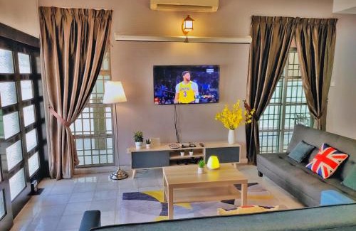 Kampung Sungai Nibong Casa | Semi-Detached, Up to 24 Pax, 3200sqft, 4 Bedrooms, 3 Bathrooms, 4 Car Parks by Star Home