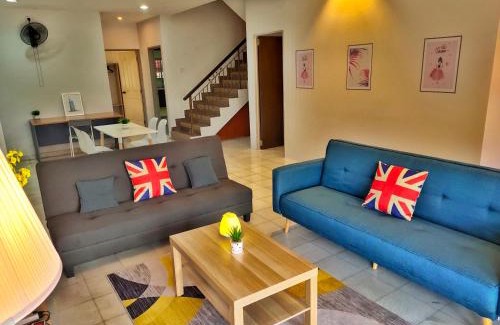 Kampung Sungai Nibong Casa | Semi-Detached, Up to 24 Pax, 3200sqft, 4 Bedrooms, 3 Bathrooms, 4 Car Parks by Star Home