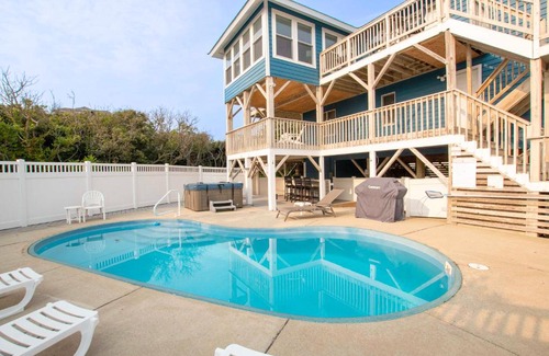 Tuckahoe Casa | Semi-Oceanfront, Private Pool, Poolside Bar, Hot Tub, Ocean Views! T1, Sailaway