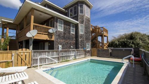 Carova Beach Casa | Semi-Oceanfront, Wild Horses, Pets Welcome, Private Pool, 4x2064, Happy Hours