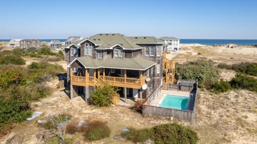 Carova Beach Casa | Semi-Oceanfront, Wild Horses, Pets Welcome, Private Pool, 4x2064, Happy Hours