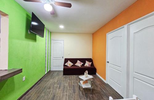 Tehuacán Apartamento | Sensity Home Departamento 7, Colorido y amplio Familiar