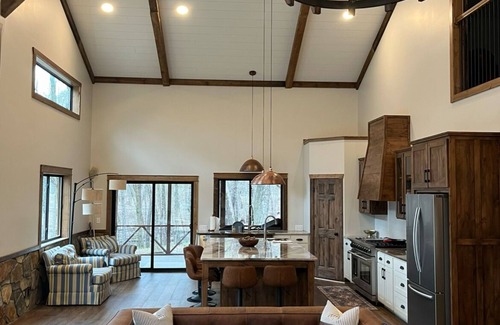 Deerwood Casa | Serene and spacious home in the woods, w/ hot tub. Minutes from bike trails.