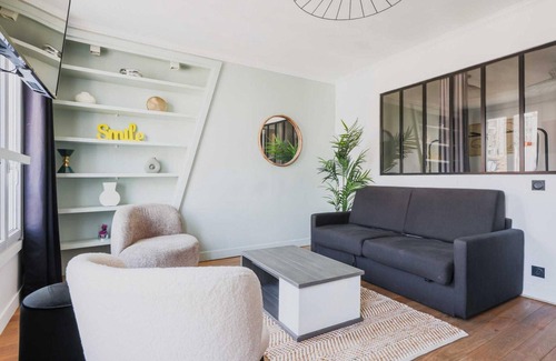 Quartier de la Roquette Apartamento | Serene Apartment - 1br/4p - Place de la Bastille