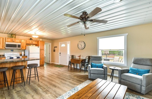 Bixby Casa | Serene Belgrade Hideaway with Fire Pit & Grill!