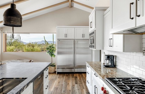 Carefree Casa | Serene by LuxeKey | Pool, Spa, Shuffleboard, Horseshoe & Desert Views