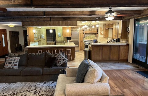 Mount Shasta Casa | Serene escape w/ bubbling sounds of Wagon Creek & majestic views of Mt. Shasta.