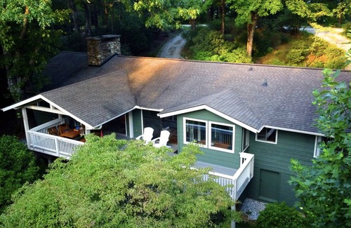 Lake Toxaway Casa | Serene Forest Mountain Retreat