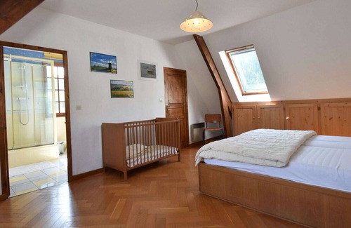Saint-Pierre-le-Vieux Casa | Espaciosa casa de vacaciones con jardín en Normandía