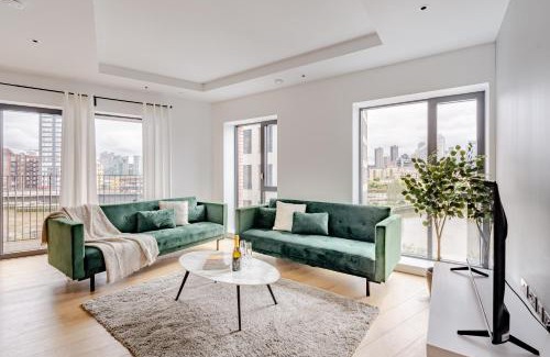 Docklands Apartamento | Serene Island Haven - Spacious, Scenic & Well-Located