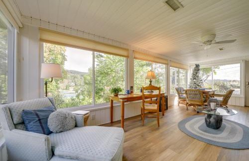 Lake Junaluska Apartamento | Serene Lake Junaluska Gem Deck and Mountain Views