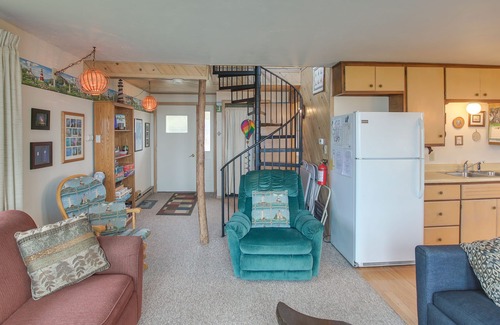 Baileys Harbor Casa | Waterfront Baileys Harbor Studio en el lago Michigan!