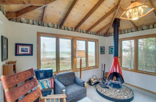 Baileys Harbor Casa | Serene Lakefront Baileys Harbor Home with Deck!