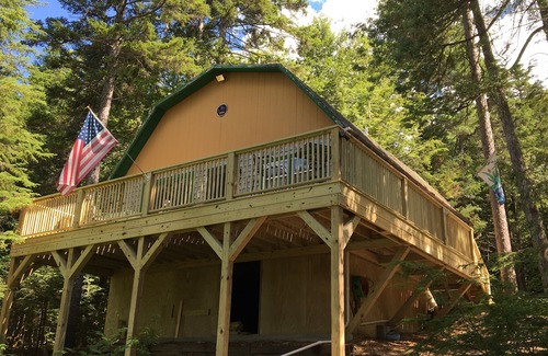 Dedham Cabina | Serene Lakefront Cabin en Beautiful Spring Fed Pond - Cerca de Acadia y MDI