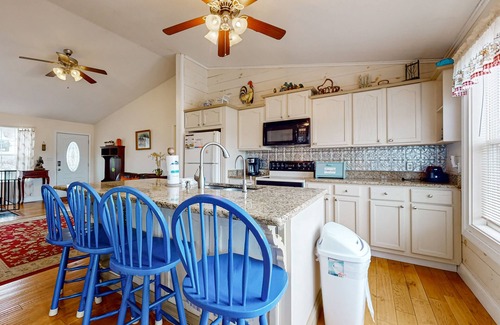 Dandridge Casa | Serene lakefront home w/ free attraction tickets, dock, game room, & fire pit