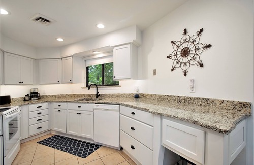 New Buffalo Casa | Serene property with firepit, deck, wood-burning fireplace, & AC - beach access