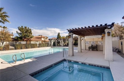 Santa Barbara Casa | Serene Summerlin North Home in a Gated Community