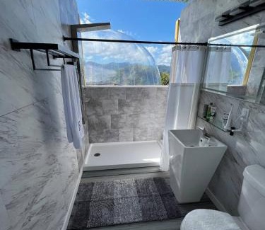 Orocovis Otro | Serene Sunsets Bubbletents and Jacuzzi