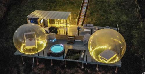 Orocovis Otro | Serene Sunsets Bubbletents and Jacuzzi