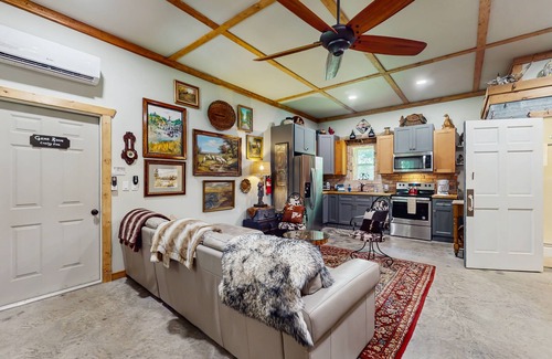 Blairsville Casa | Serene waterfront home with firepit, deck, & central AC