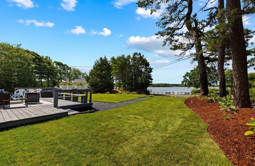 Bass River Casa | Serene Waterview Renovated w/Kayaks Deck Firepit Dogs Welcome 5 Minutes to Ocean