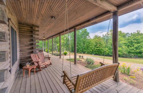 Mill Spring Casa | Serenity Mountain Cabin With Hot Tub Pet Friendly