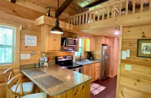 Mill Spring Cabina | Serenity Ridge Cabin D: Hideaway + Hot Tub