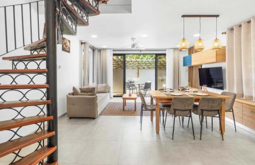 Bain Boeuf Apartamento | Serenity Suites 2 - Appartement Luxueux 4 personnes à 3 min de la plage