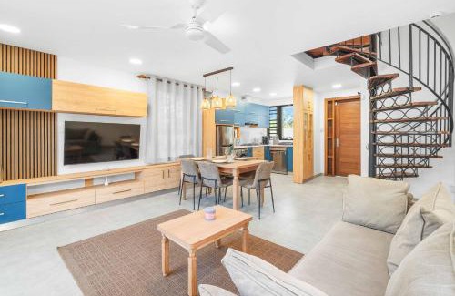 Bain Boeuf Apartamento | Serenity Suites 2 - Appartement Luxueux 4 personnes à 3 min de la plage