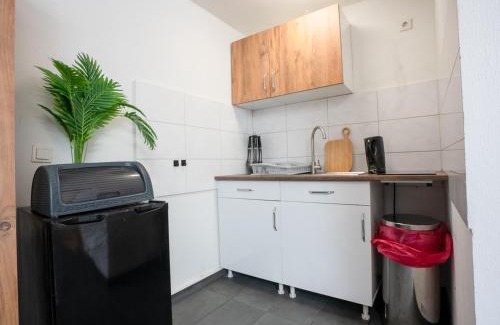 Konig Ludwig Apartamento | Serviceroom24 - Apartment 1 in Recklinghausen WLAN - Smart-TV - 24-7 Check-in und Küche