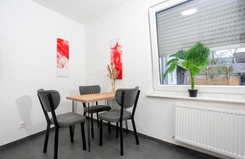 Hochlarmark Apartamento | Serviceroom24 - Apartment 4 in Recklinghausen WLAN - Smart-TV - 24-7 Check-in und Küche
