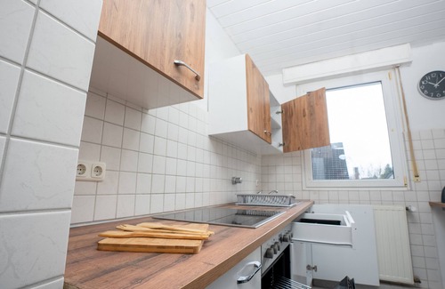 Westerholt Apartamento | Serviceroom24 - Apartment 3 in Herten WLAN - Smart-TV - 24-7 check-in and kitchen