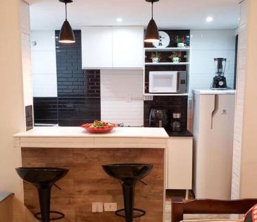 Embare Apartamento | Seu Studio na quadra da praia em Santos