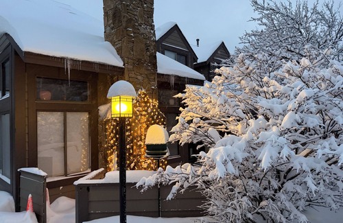 White Casa | Seven Springs ski in, ski out two bedroom and loft for year round fun.