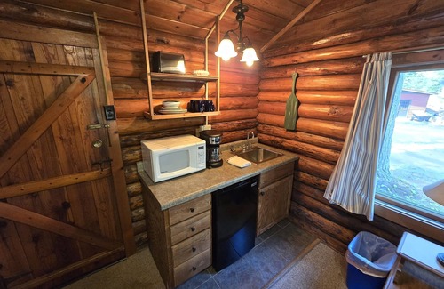 Rhinelander Cabina | Shady Rest Cabin #6, Lakefront, Beach, Dock, Swimming, Firepit