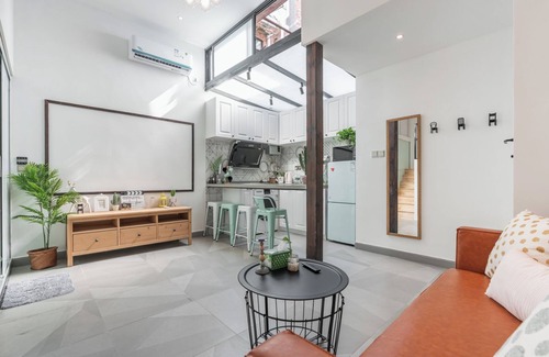 Huaihai Road Commercial Area Apartamento | Shanghai Hills&XING 593 Homestay