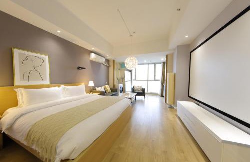 Pudong Apartamento | Shanghai Suju Service Apartment Pudong Wanda Plaza Zhoupu Subway Station Branch