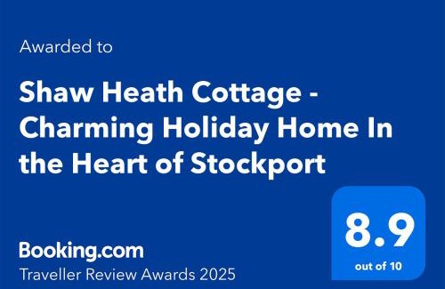 Offerton Casa | Shaw Heath Cottage - Charming Holiday Home In the Heart of Stockport - Free Parking