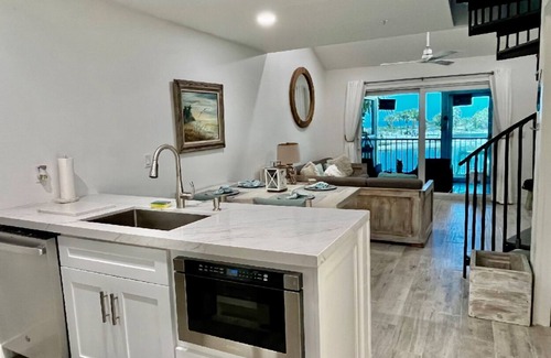 Placida Condominio | 🐚 "Ella vende conchas marinas" 🐚 VISTA AL GOLFO Carro de golf Ferry gratis Resbalón para barco de la piscina climatizada