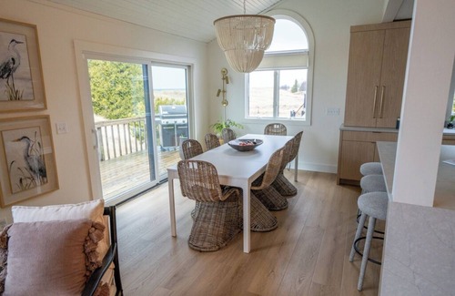 Benona Township Cabaña | Shelby Lakefront 5BR 3 BTH Retreat Private Beach Views Family Friendly Getaway