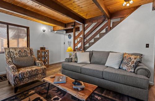 Woodlands Casa | Shepherd's Cabin - Gambrel cabin, spacious while still being cozy and inviting!