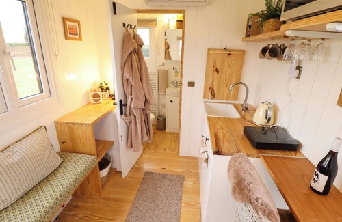 Aubourn Cabaña | SHEPHERDS HUT - ASH, pet friendly, with hot tub in Lincoln