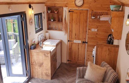 Malltraeth Casa | Shepherds Hut with hot tub on Anglesey North Wales