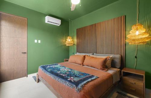 Tulum Casa | Shes moody TULUM 3 bed penthouse with yard pools rooftop aircon 15 minute drive to the beach