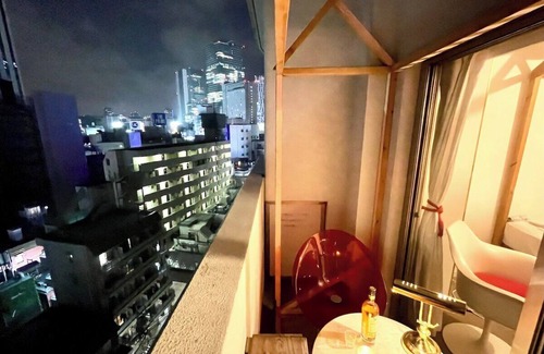 Dogenzaka Apartamento | Shibuya station 5min. QCQC studio- Pink 1