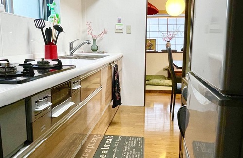 Okubo Apartamento | Shinjuku/Shin-okubo 8 min walk 108 ㎡ Japanese garden inn