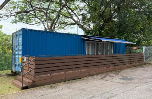 Queenstown Hotel | Shipping Container Hotel at Haw Par Villa GoogleMap Address 27 Zehnder Road Taxi and cars can only enter via Zehnder Road