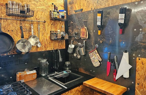 White Pine Casa | Shipping Container RV w Doghouse and Solar