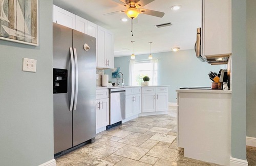 Eight Lakes Casa | Short Distance From Tarpon Point Marina! Gulf Access, Heated Pool, Dock & Tiki!